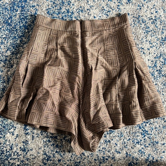 SANDRO Short patterned jacquard skort 38 - Picture 9 of 10